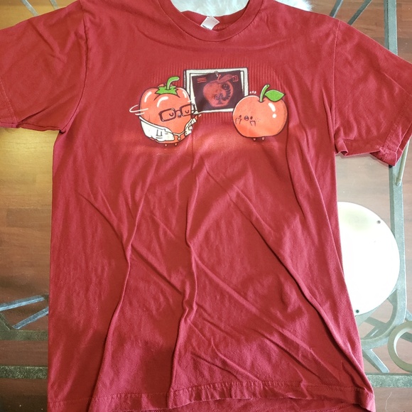 Apples Worm X-Ray Tee - Picture 2 of 3